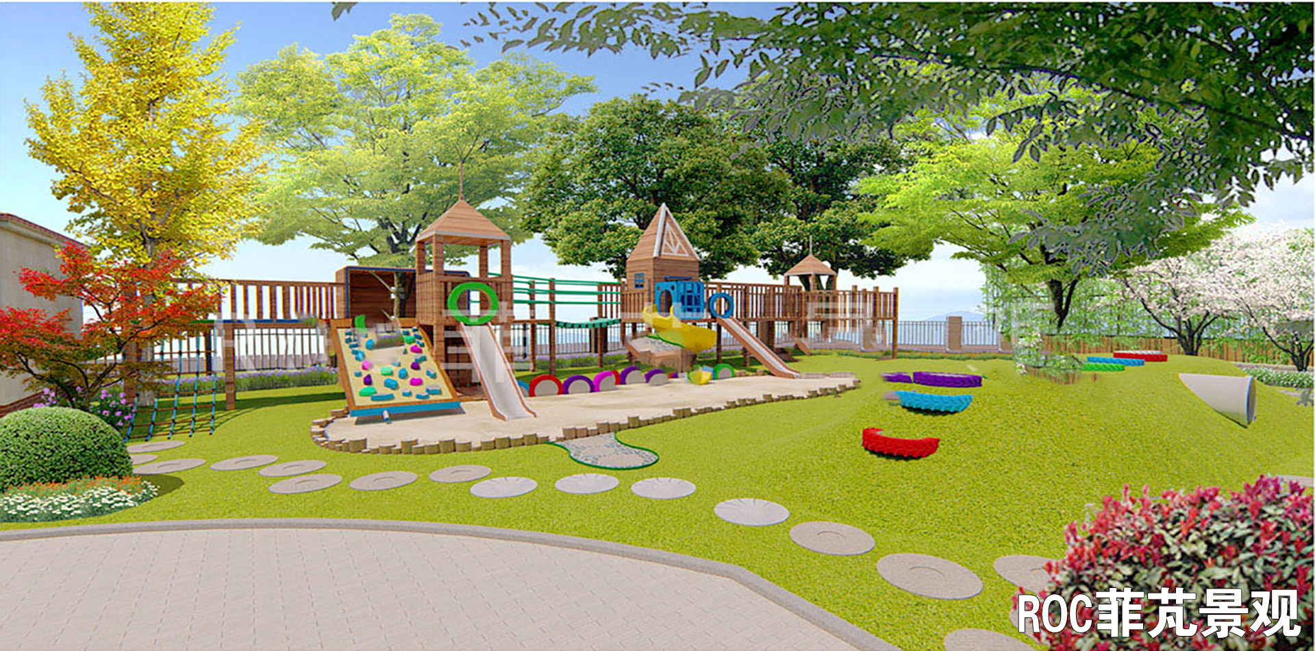 记西江华府第一幼儿园景观设计施工一体化项目开工3.jpg