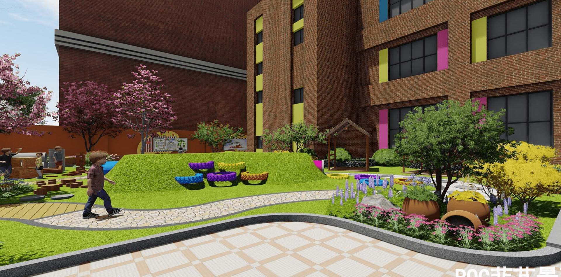 泰安园林景观设计:小学校园景观设计要点 - 行业动态 - 山东菲芃景观