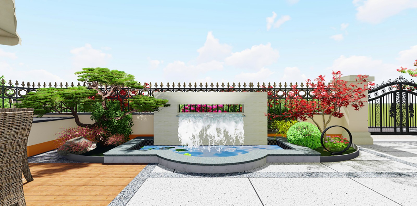 菲芃完工记·山水泉城南城美墅私家别墅景观 - 菲芃新闻 - 山东菲芃